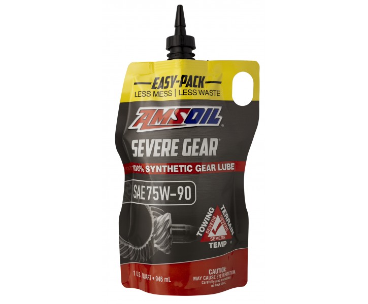 Ulei motorcycle transmisie - AMSOIL 75W-90 100% Synthetic SEVERE GEAR 4T | 0.946 L